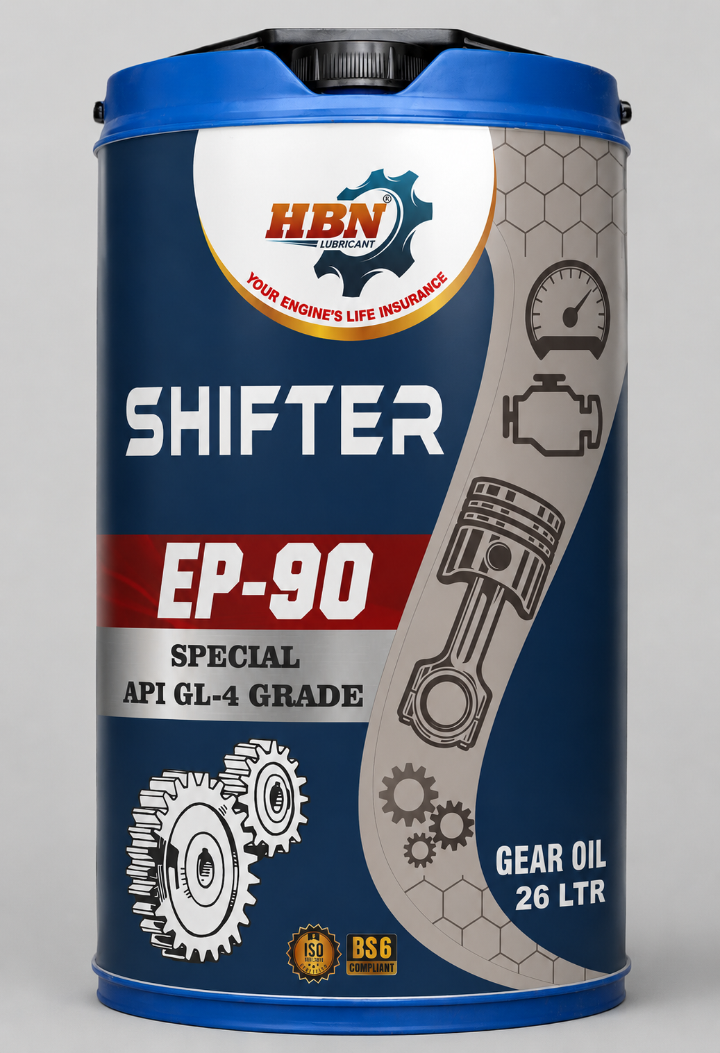 Ep-90 26 Ltr HBN Shifter EP-90 Gear Oil - Image 1